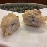 天ぷら 車 - 白子