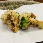 天ぷら 車 - ブロッコリー