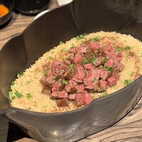 焼肉 ジャンボ はなれ - 牛ご飯(大)   