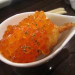 創作串揚 つだ - 親子　サーモンいくら