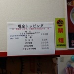 学 - (2014年11月再訪)トッピングは何にしようかな…