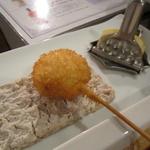 創作串揚 つだ - ミョウガもちぶた