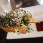 創作串揚 つだ - 地鶏のとんぶりのせ