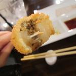 創作串揚 つだ - 玉ねぎ　カレー挽肉入