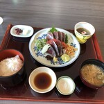 レストランシーサイド - 奇跡のホテルで、いいご飯。カツオうまかったです。