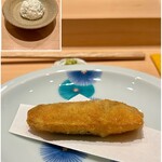 鮨 めい乃 - 小肌フライ