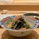 鮨 めい乃 - せりのおひたし