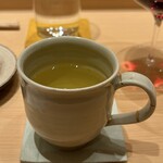 鮨 めい乃 - ミントティー（宮崎のミント）