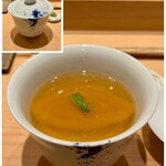 鮨 めい乃 - からすみ茶碗蒸し