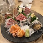 食酒屋やまさき - 刺身盛合せ