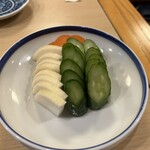 食酒屋やまさき - ぬか漬け