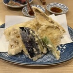 食酒屋やまさき - アナゴの天ぷら