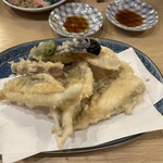食酒屋やまさき - アナゴの天ぷら