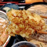 京雀 - ざるそば小天丼セット1500円　キス