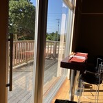 杵築 翁達磨 - 店内カウンター