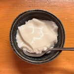 手酌割烹 てら田 - 杏仁豆腐