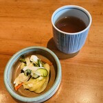SOVA TEA 越路 - 漬物とお茶