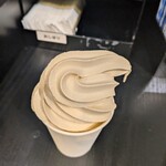 DICE - 料理写真:ほうじ茶ソフト