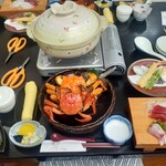 ファミリー・アンド・リゾート 川ばた - 夕飯全景