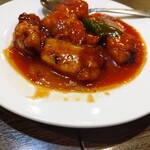 葉蓉餃子坊 - セットの酢豚