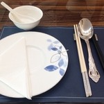 美心・翠園 - こんなセッティング。