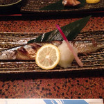 時次郎一品料理 - サンマ焼き（480円）