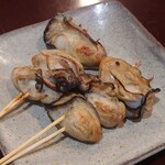 比内地鶏本格焼酎 海舟 - 牡蠣串