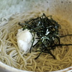 そば処 井田農園 - 井田農園・釜揚げ風蕎麦近影(2014.08)