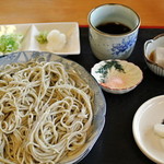 そば処 井田農園 - 井田農園・もりそば￥800(2014.08)