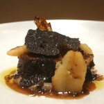 330353321 - 仏産 フォアグラ/根セルフィーユ/黒トリュフアップ