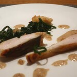 フィエルテ - 島根県産 10日熟成 マナガツオ/ヘーゼルナッツアップ