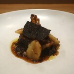 フィエルテ - 仏産 フォアグラ/根セルフィーユ/黒トリュフ