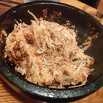 あだん - 石鍋ごはん混ぜ混ぜ(^^)おこげサイコー️