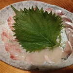 あだん - 鮮魚のカルパッチョ（鯛、アジ、ホタテ）