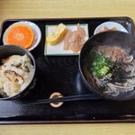 白椿ハウス - 釜揚げそば定食