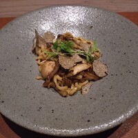 銀座 和牛鉄板焼 USHIGAMI - トリュフ焼きそば