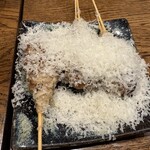 炭火串焼専門店 鶏天 - つくねチーズ