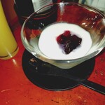江戸三 - デザートのヨーグルト♪