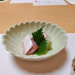 日本料理あお花 - 創里　ブリ・鯛