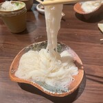 和酒酔処わく別誂 - シメの「世界で二番目に細い素麺」