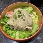 立喰 美登利 エチカ池袋店 - カニ味噌サラダ