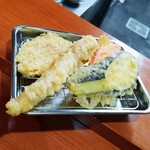 笑天 - 2回目（鶏ささみ、なす、カニカマ）