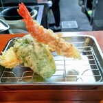 笑天 - 1回目（エビ、かぼちゃ、ピーマン）