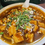 龍華飯店 溝ノ口店 - 麻婆豆腐刀削麺