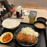 松のや - キムチは無料クーポン利用で