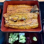 うなぎの一福堂 - 丸ごと一尾の鰻重。フワフワ系江戸前の焼き。