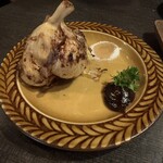 にんにくバル ザ・ガーリック中野 - にんにくの丸揚げ