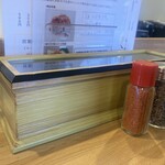 らーめん 八芯 - 卓上