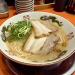元祖久留米らーめん　福ヤ - とんこつ久留米ラーメン　ばりかた