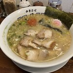 中華そば 馥 - 途中で辛味噌を溶かして、ピリ辛が最高